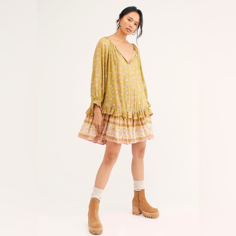 Free People x Spell & The Gypsy Collective Dahlia Tunic Dress Size S